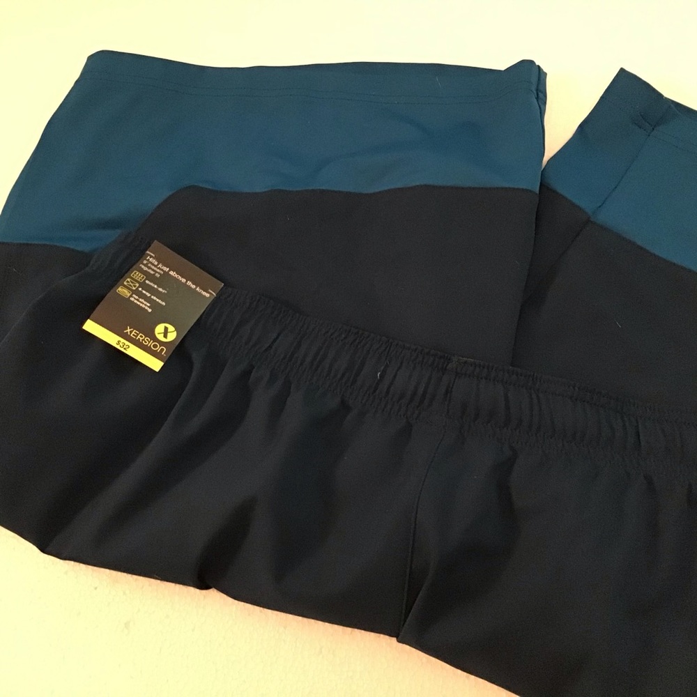 Shorts NWT, XL. Blue Black